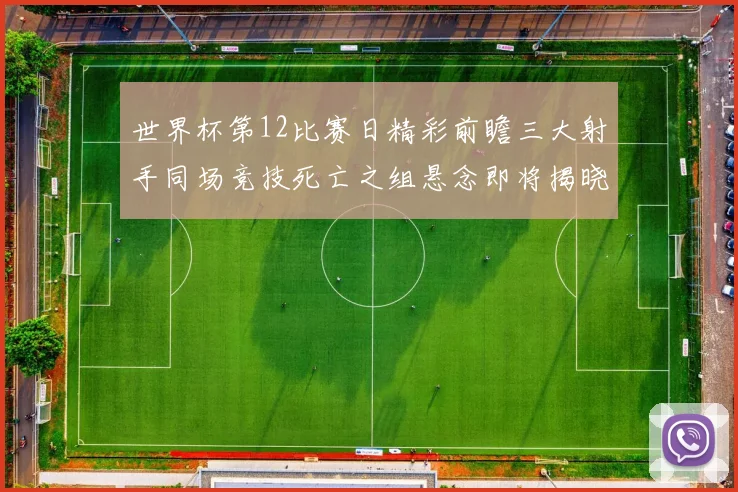 世界杯第12比赛日精彩前瞻三大射手同场竞技死亡之组悬念即将揭晓