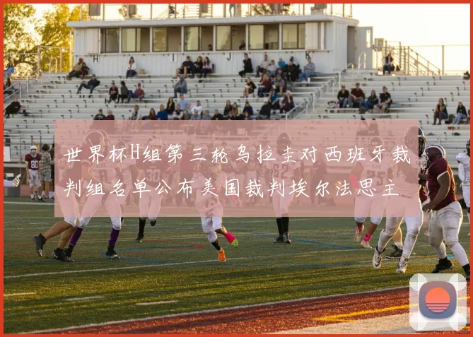 世界杯H组第三轮乌拉圭对西班牙裁判组名单公布美国裁判埃尔法思主裁判